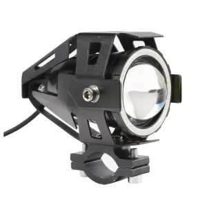 10W Motorcycle Led Headlight With Angel Eyes Hp-U7Mini