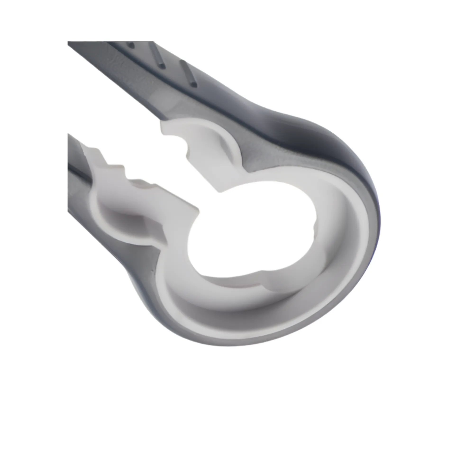 2 in 1 Multipurpos Non Slip Handlee Lid opener Manual Corkscrew KT32077 GREY