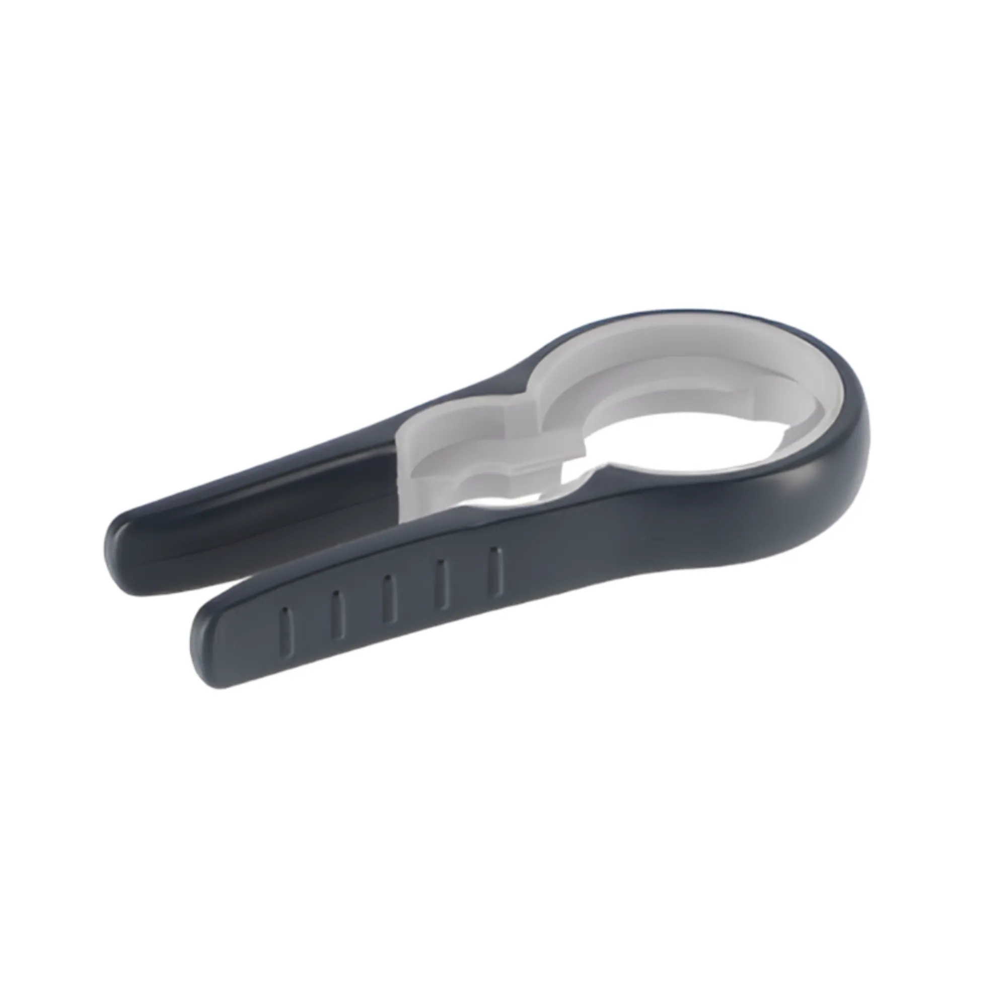 2 in 1 Multipurpos Non Slip Handlee Lid opener Manual Corkscrew KT32077 GREY
