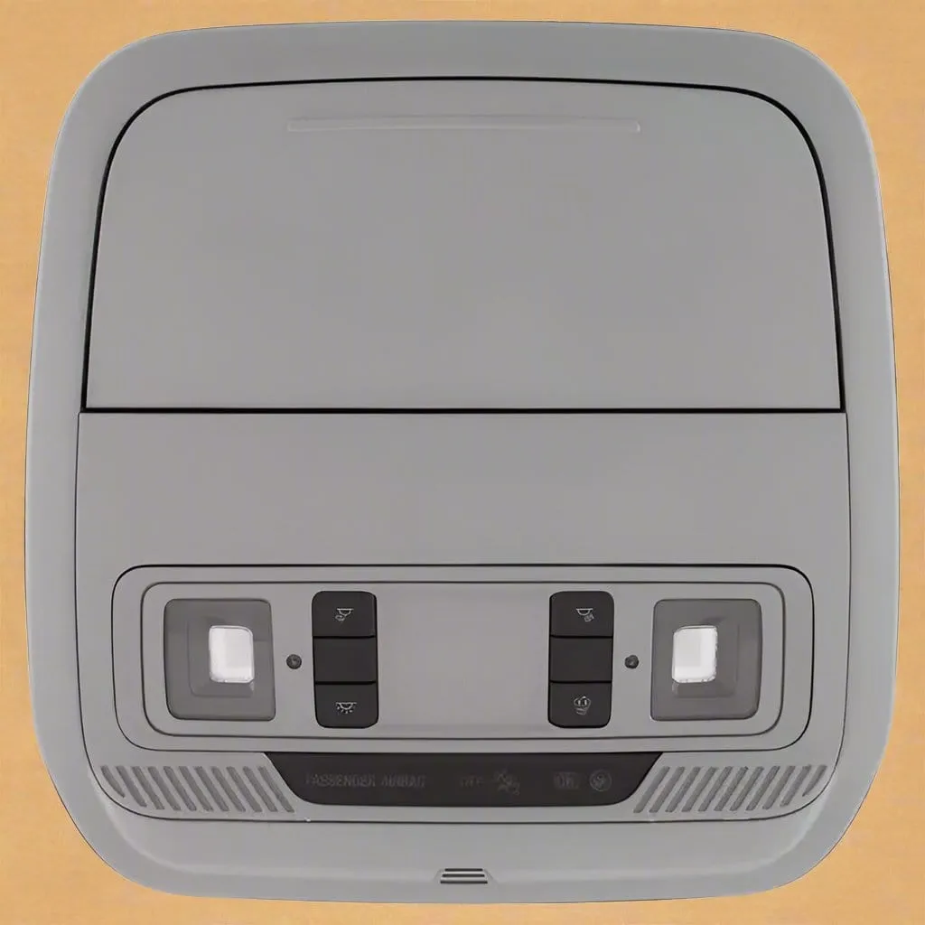 2022-2023 Ford Explorer Overhead Console OEM Without Sunroof Without Police Pkg