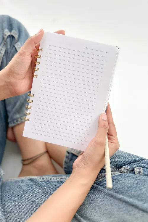 A5 Wire Bound Ruled Journal By Ekatra - Blue ( Set Of 2 )