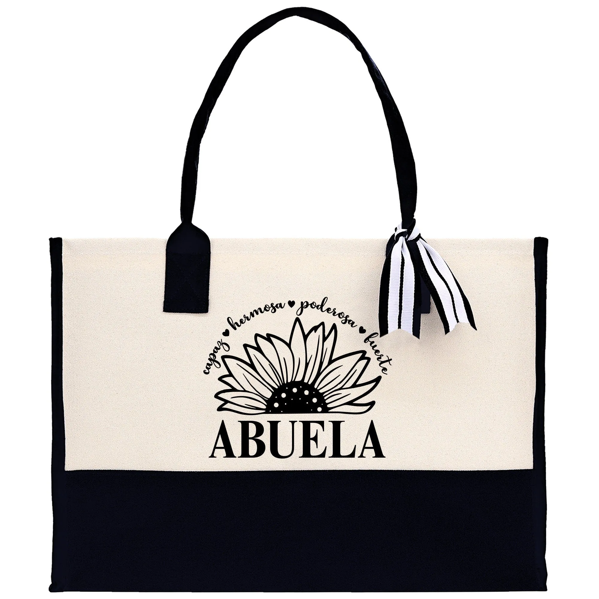 Abuela Cotton Canvas Tote Bag Grandma Tote Bag Grandma Nana Bag Grandma Gift Bag Shopping Bag Mothers Day Gift