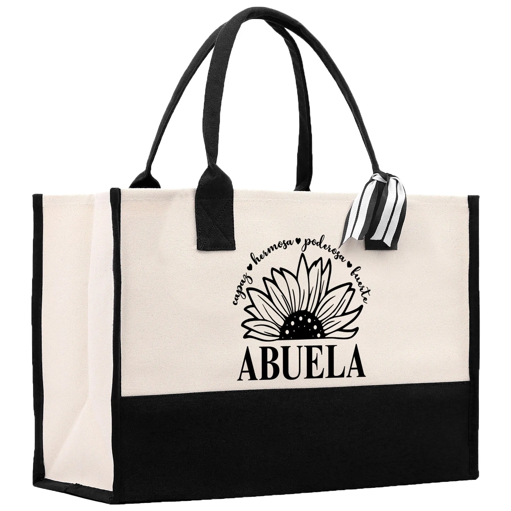 Abuela Cotton Canvas Tote Bag Grandma Tote Bag Grandma Nana Bag Grandma Gift Bag Shopping Bag Mothers Day Gift