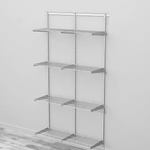 Adaptable Shelving Kit 3 Classic White