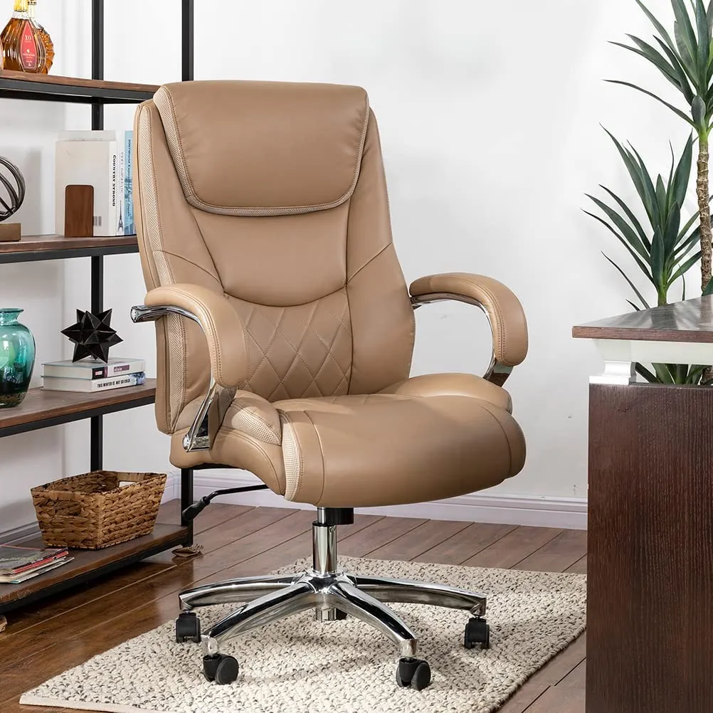 Adjustable High-Back Office Chair Executive Swivel Chair