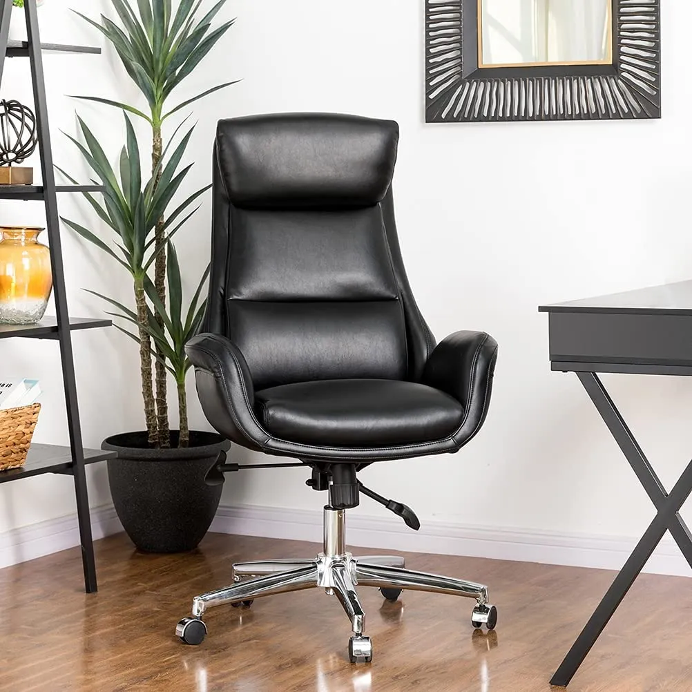 Adjustable High-Back Office Chair Executive Swivel Chair