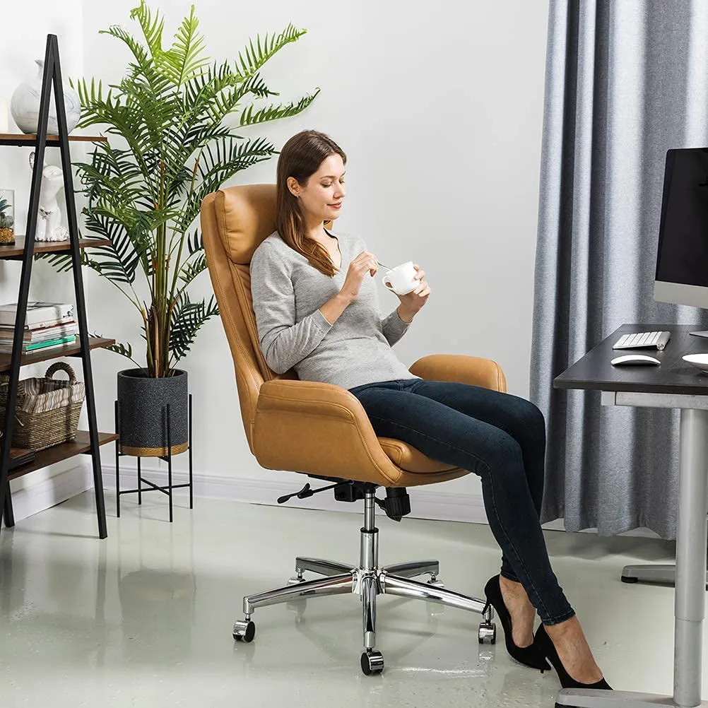 Adjustable High-Back Office Chair Executive Swivel Chair