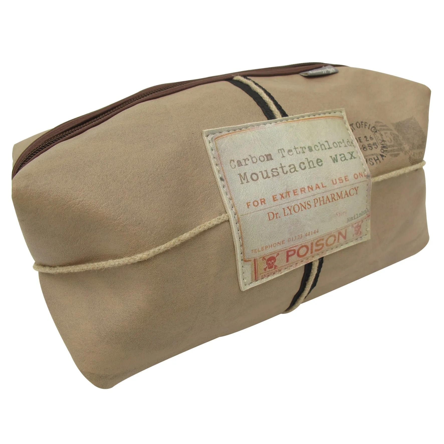 Apothecary Moustache Wash Bag