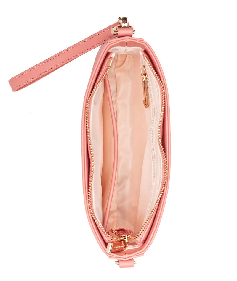 Ara Convertible Crossbody Clutch - Coral [OUTLET RETIRED FINAL SALE]
