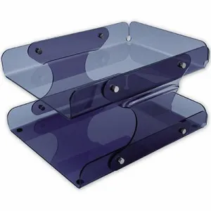 Avante Document Tray 2 Tier Set Smoke