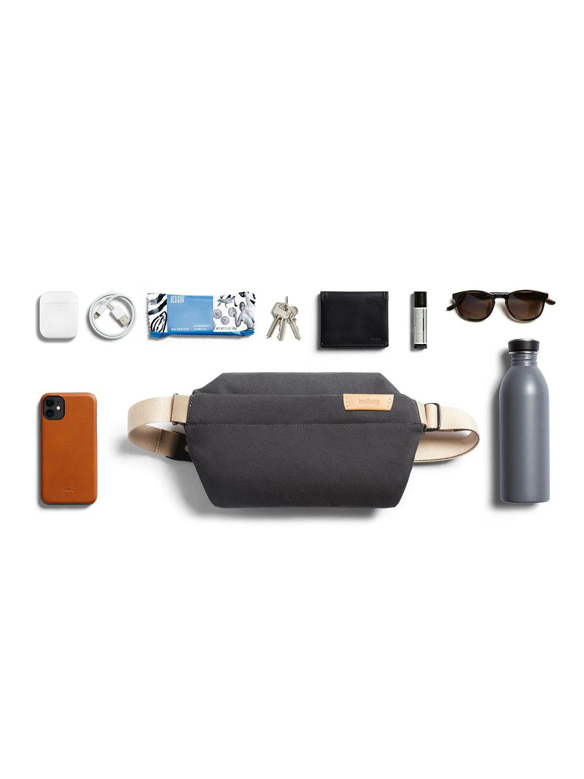 Bellroy Sling Bag Mini Charcoal Recycled