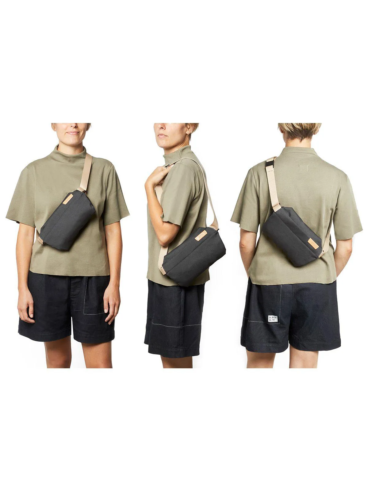 Bellroy Sling Bag Mini Charcoal Recycled