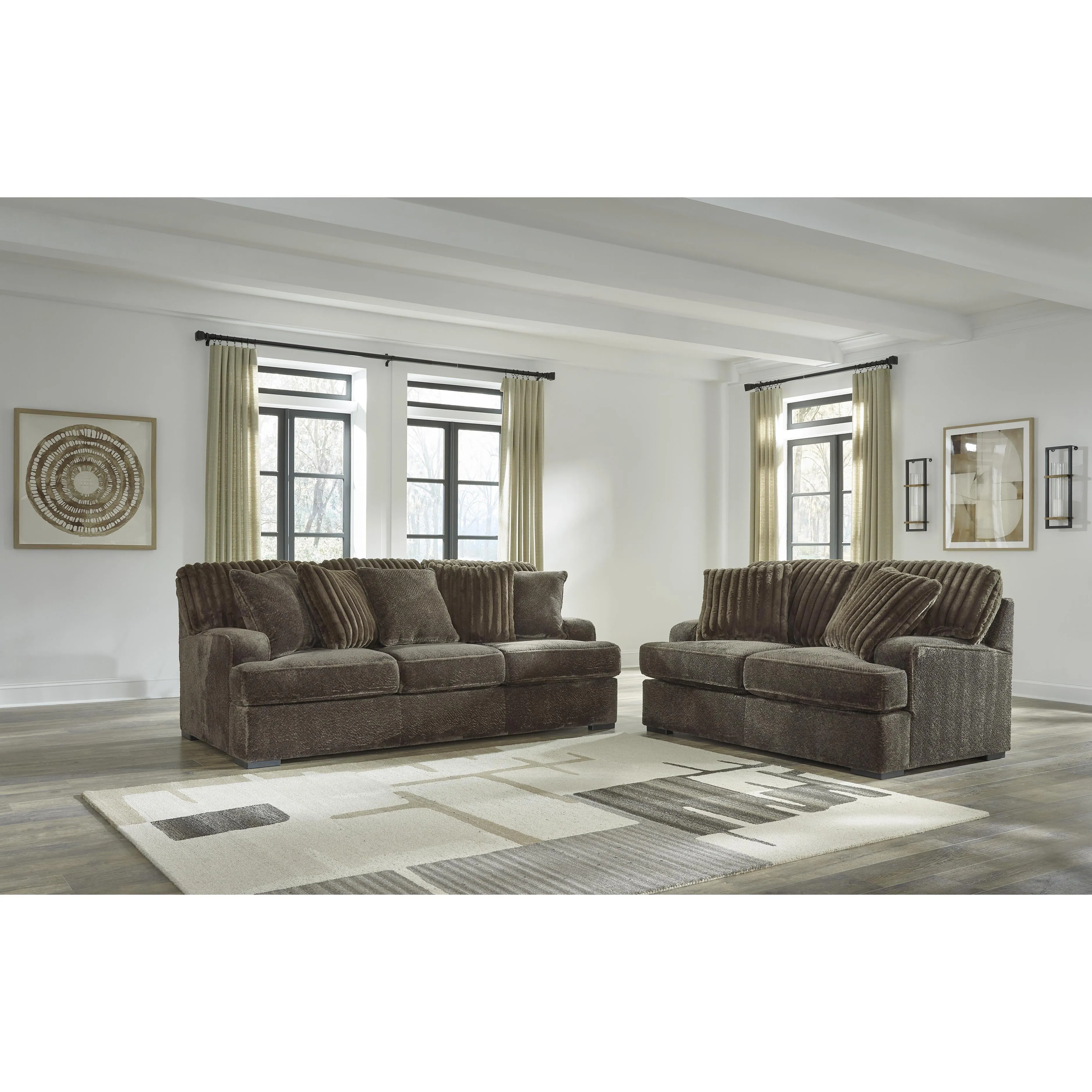 Benchcraft Aylesworth Stationary Fabric Sofa 5370238