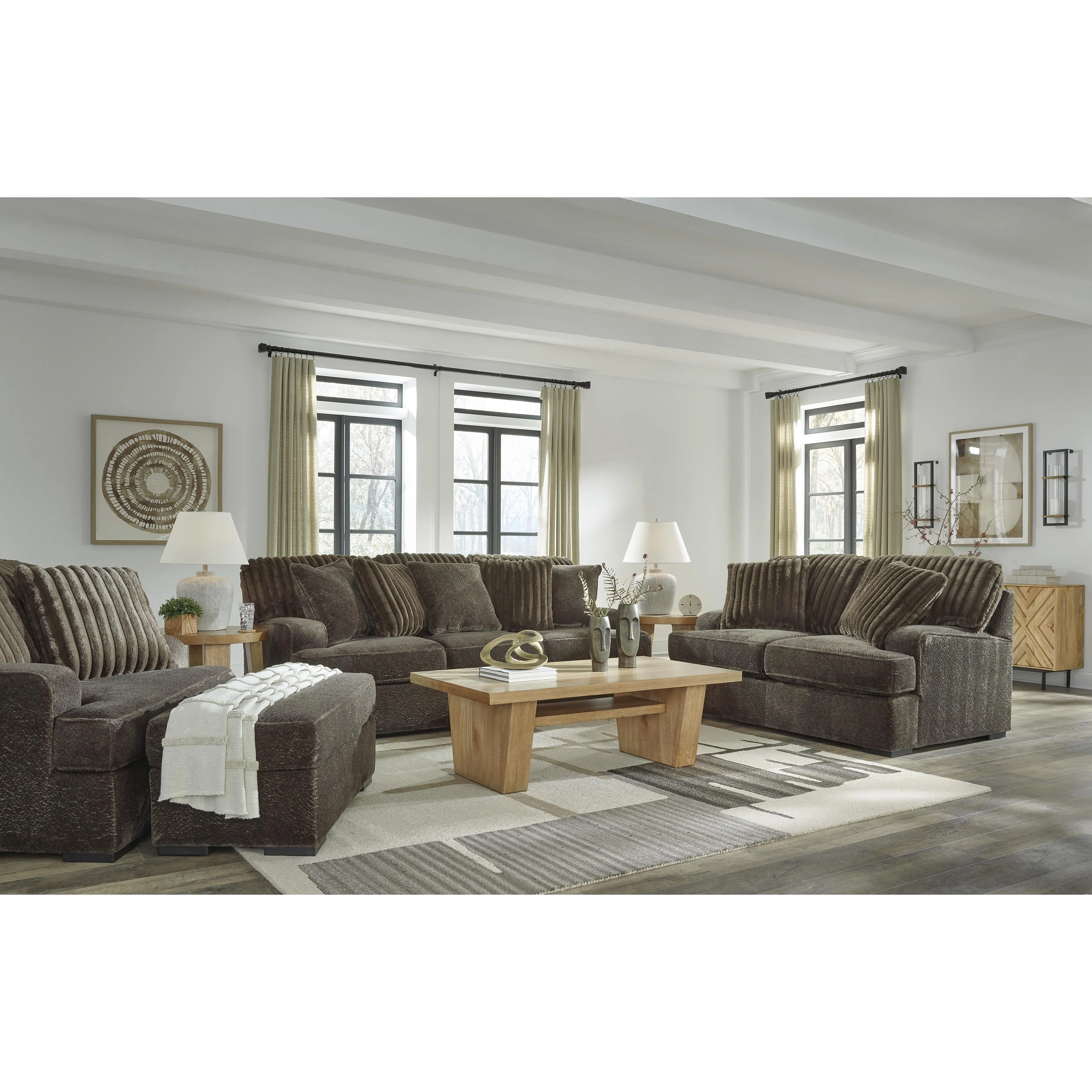 Benchcraft Aylesworth Stationary Fabric Sofa 5370238