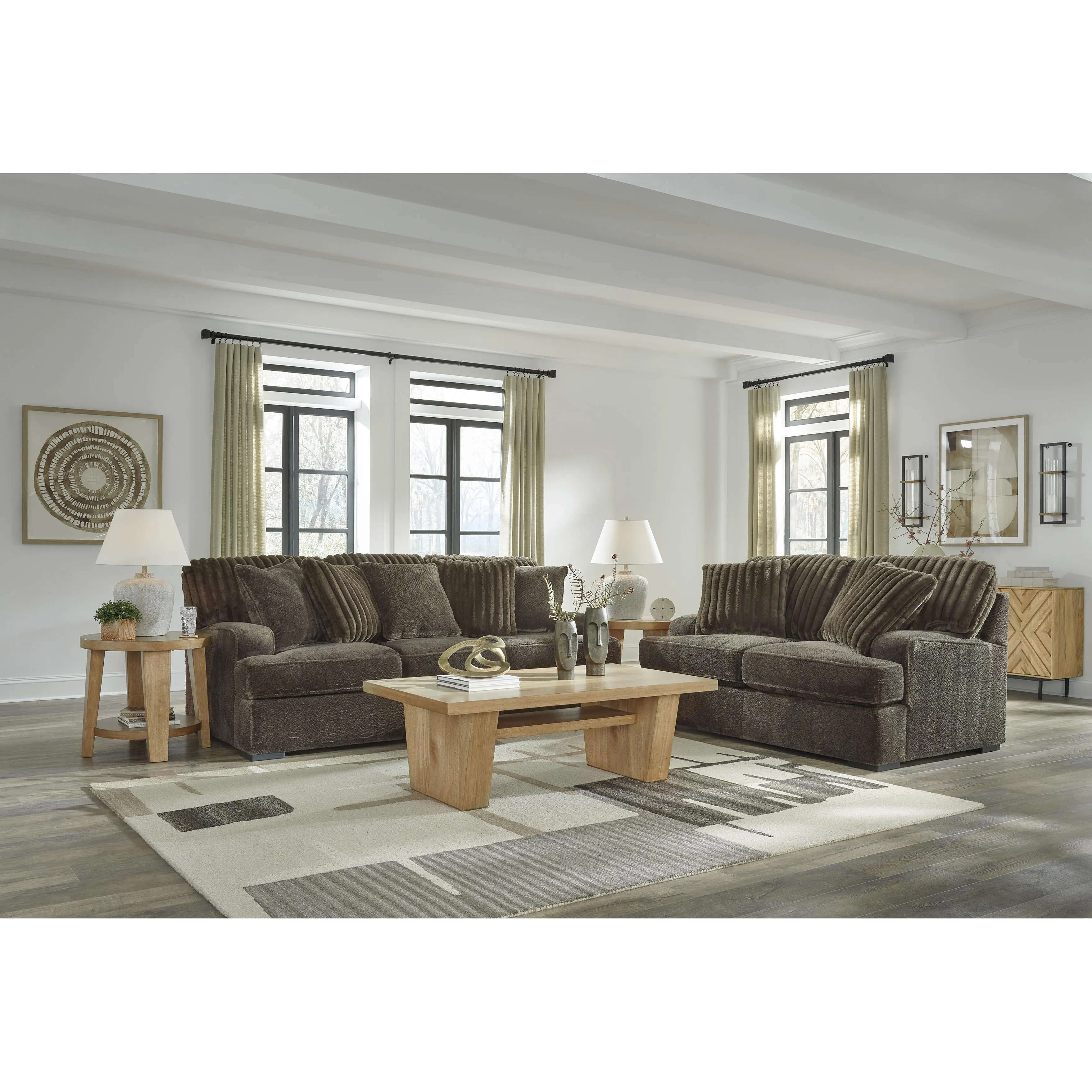 Benchcraft Aylesworth Stationary Fabric Sofa 5370238