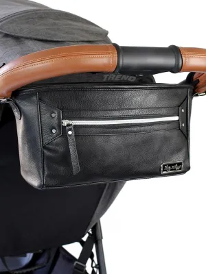 Black & Silver Travel Stroller Caddy