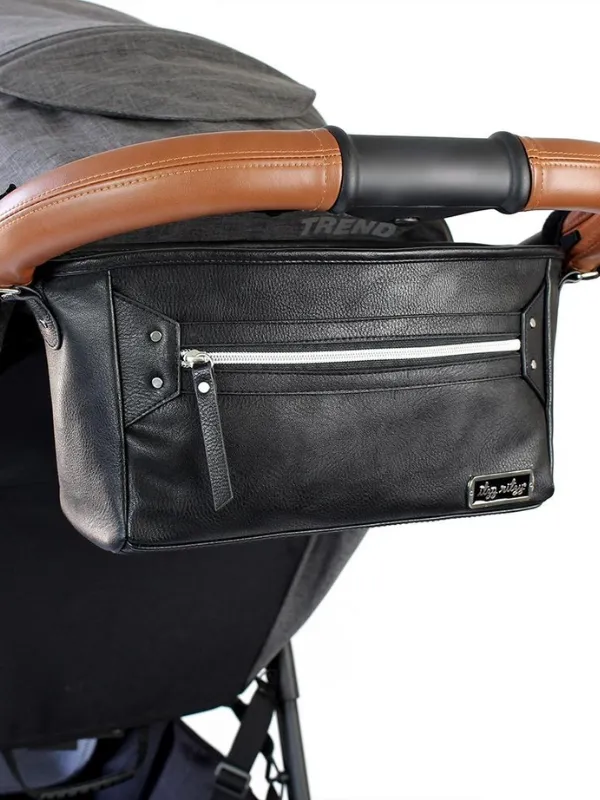 Black & Silver Travel Stroller Caddy