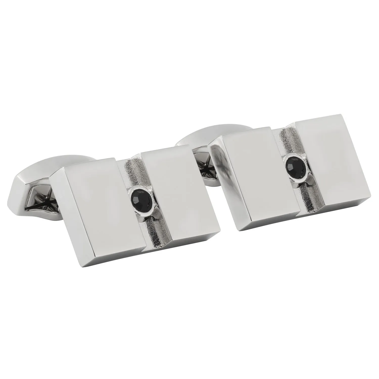 Black Stone Cufflinks