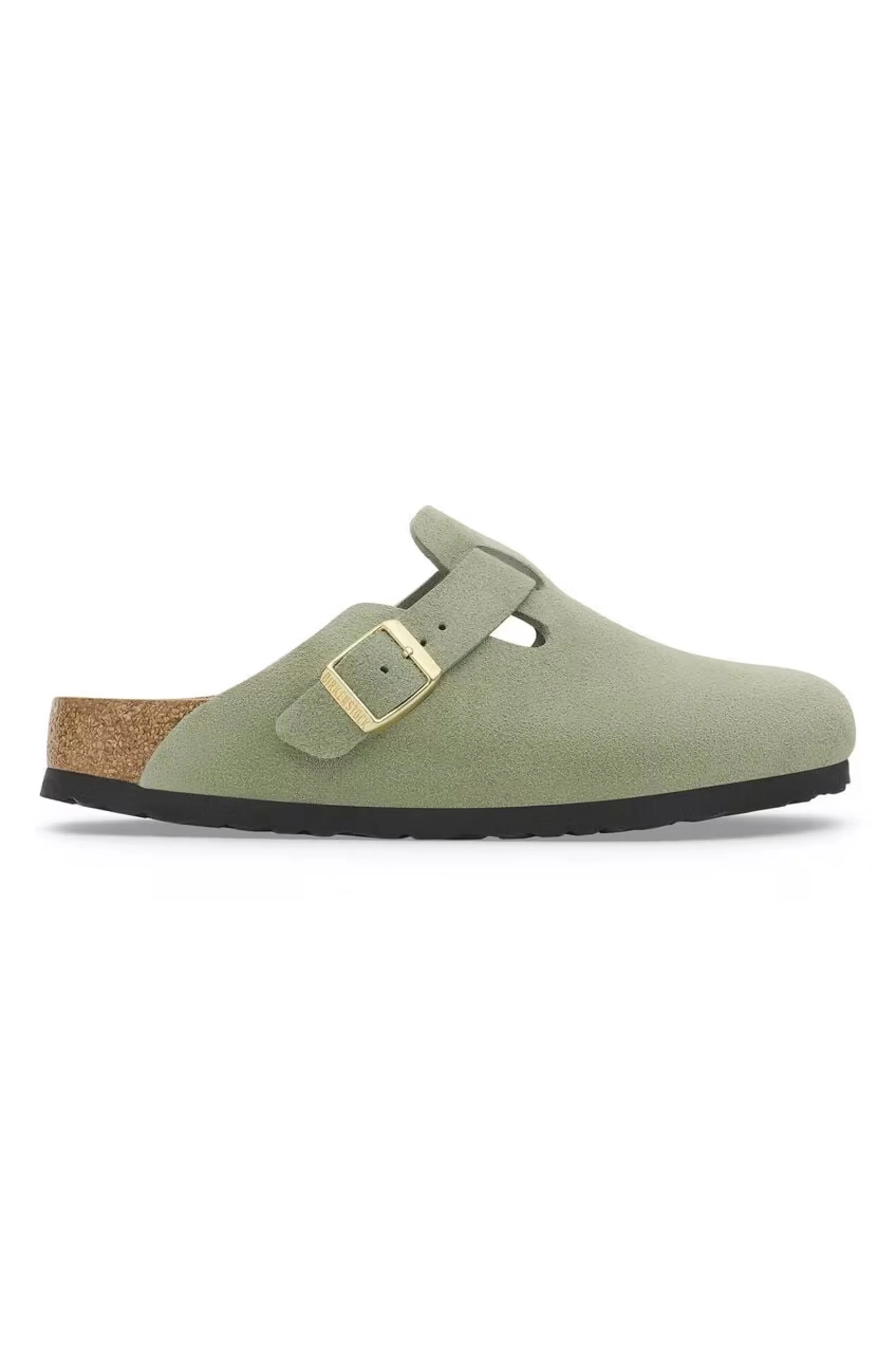Boston Soft Footbed | Green Tea Suede