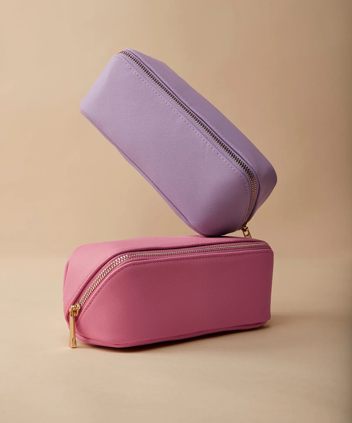 Boutique open flat mini accessory case | Sage Green