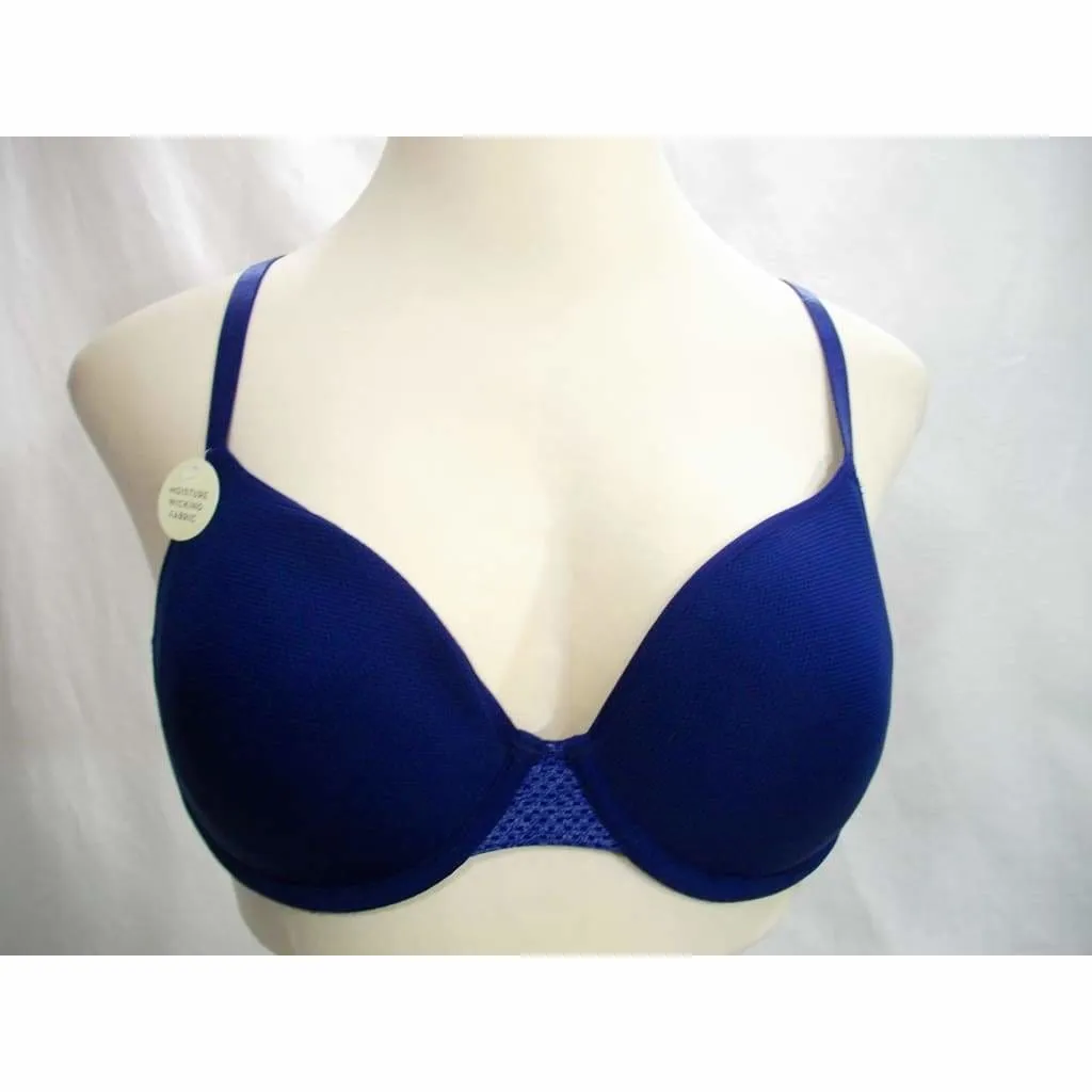 b.tempt'd 953258 by Wacoal Spectator Contour Underwire Bra 32D Blue NWT