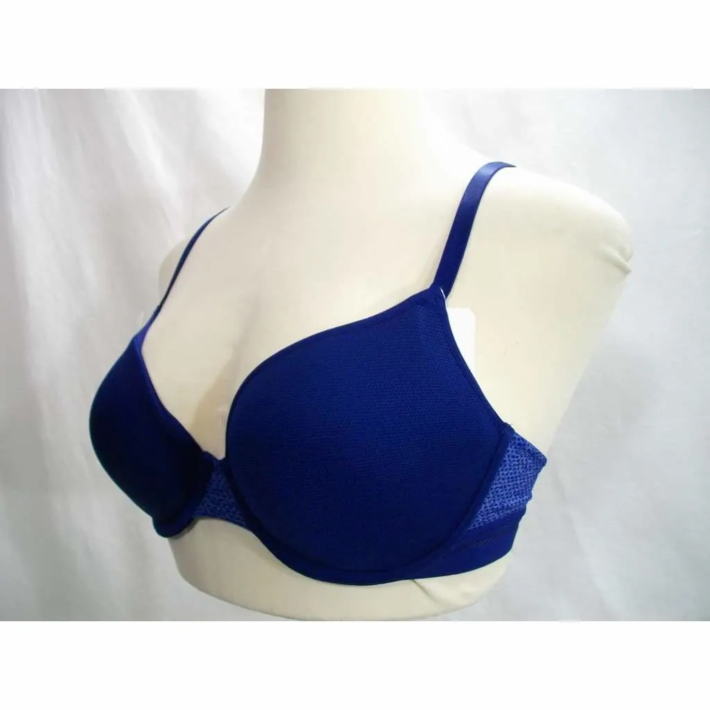 b.tempt'd 953258 by Wacoal Spectator Contour Underwire Bra 32D Blue NWT