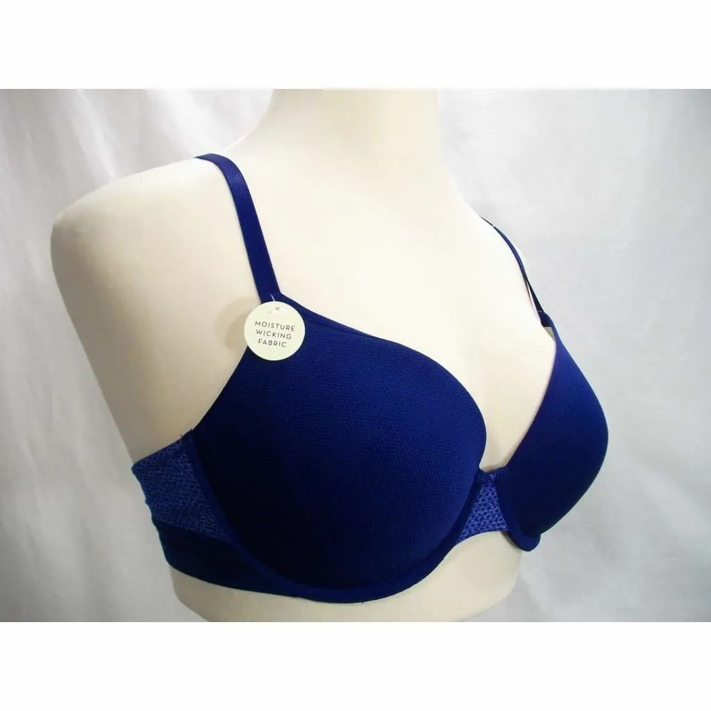 b.tempt'd 953258 by Wacoal Spectator Contour Underwire Bra 32D Blue NWT