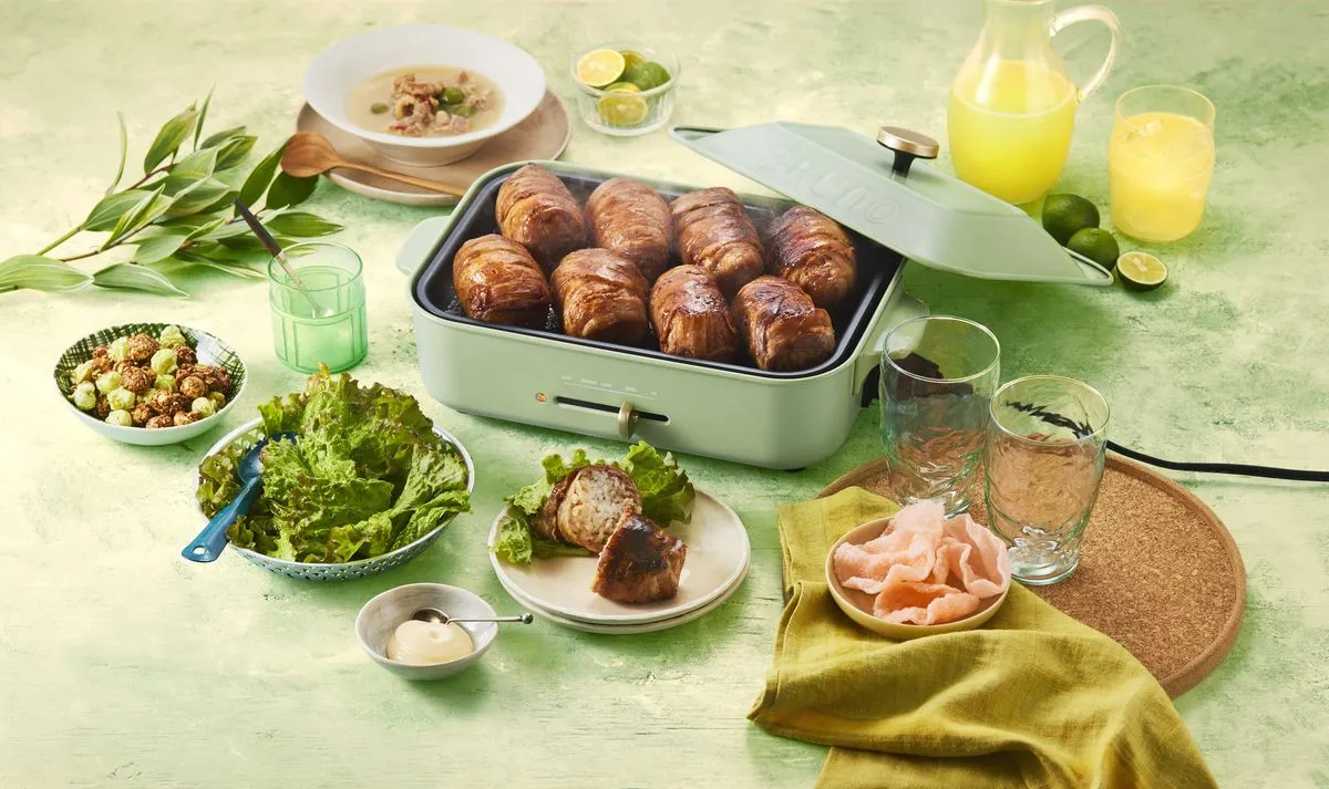 Compact Hotplate in Matcha Green
