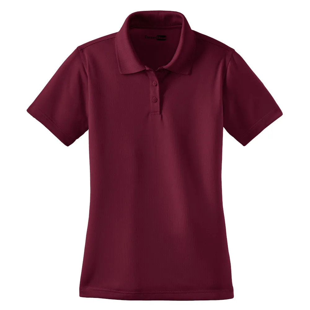 CornerStone® - Ladies Select Snag-Proof Polo - Maroon