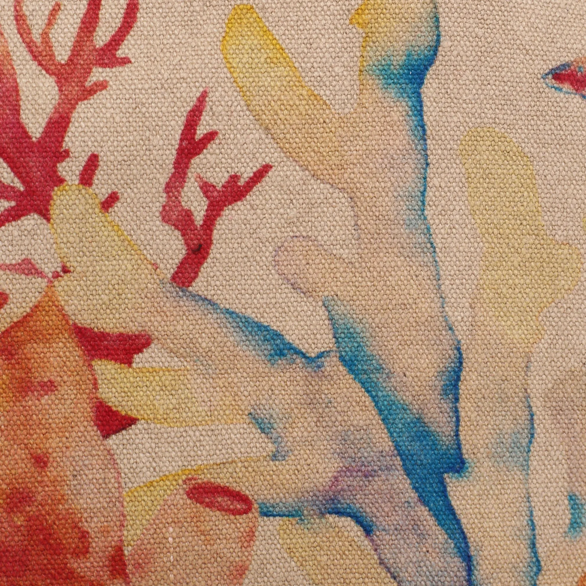 Cott N Curls "Corals" Travel Bag/Pouch