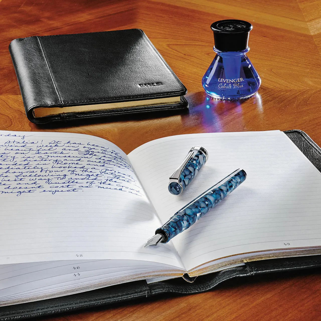 Executive Stanley Leather Journal