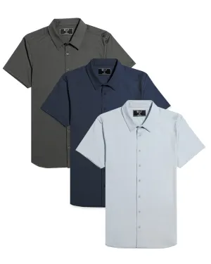 Executive Stretch Short Sleeve - Custom 3 Pack