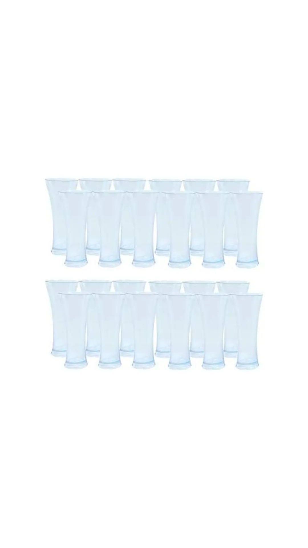 Experience unparalleled clarity and durability with our Polycarbonate 300 ml Transparent Plisner Glass. Crafted from premium polycarbonate.