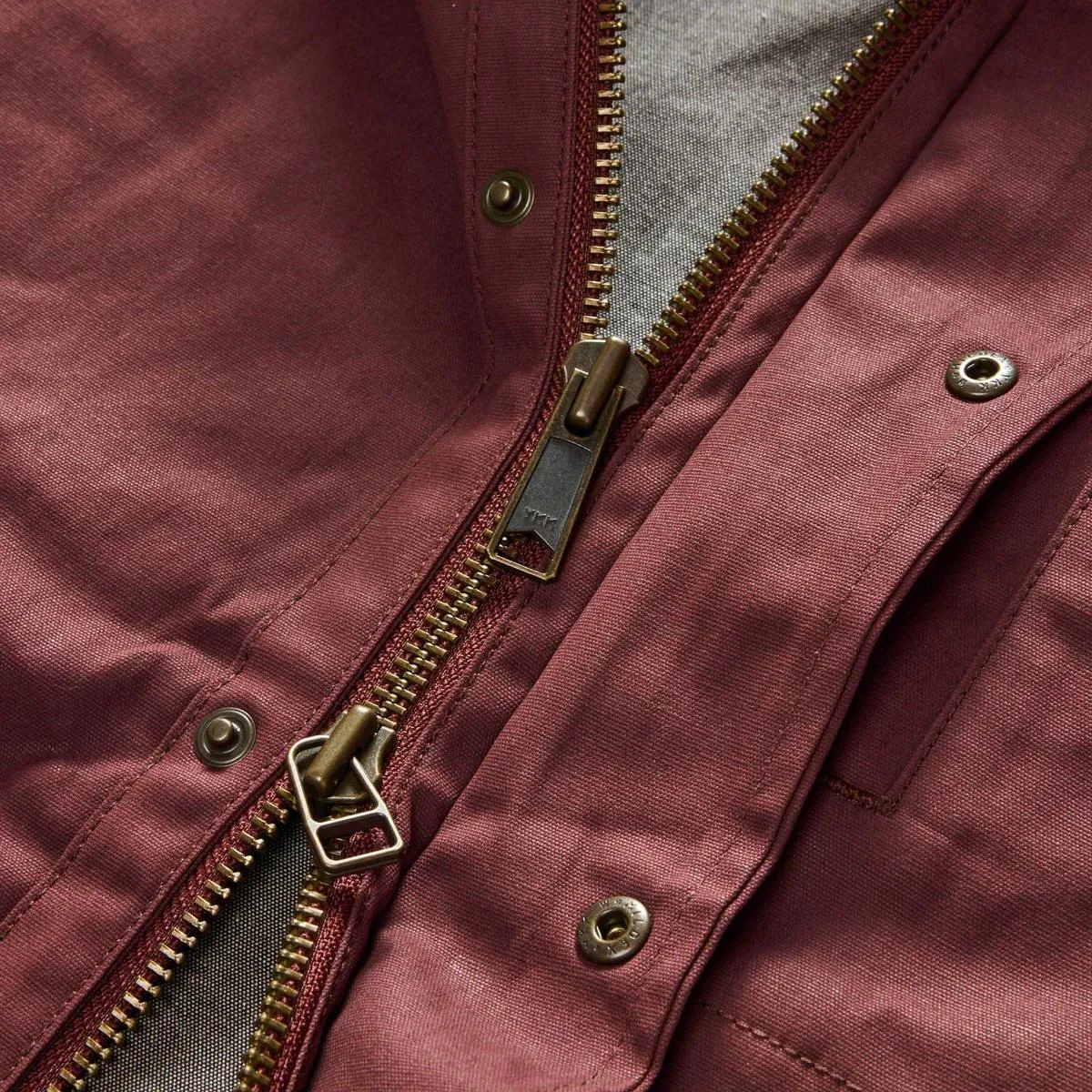 Explorer Jacket Red Wine Dry Wax