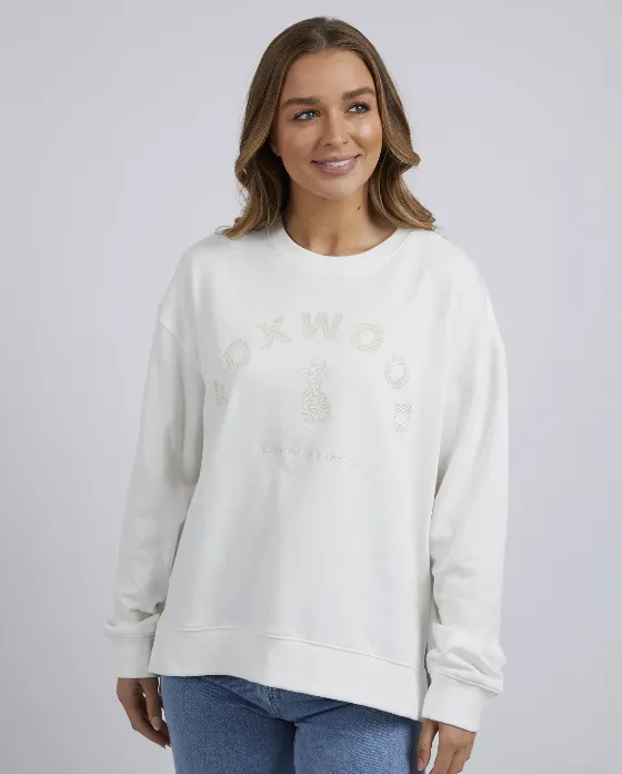 Foxwood Effortless Crew - Vintage White