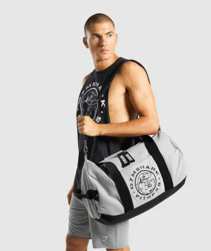 Gymshark Premium Legacy Holdall - Light Grey