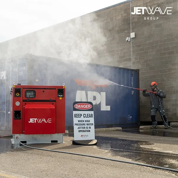 JETWAVE Executive Silent 280-31 - 4060PSI 31lpm Diesel High Pressure Water Cleaner