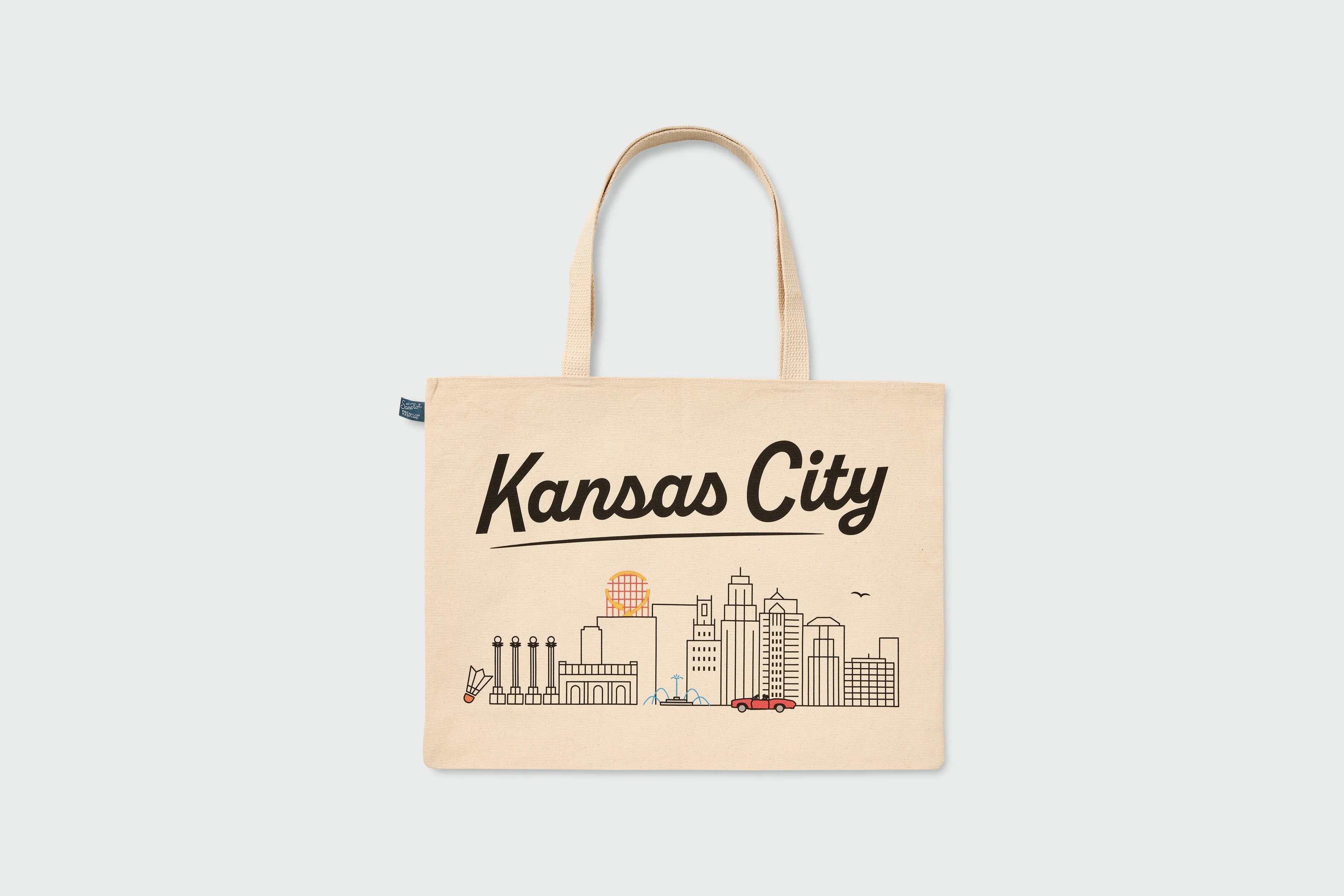Kansas City Skyline Tote