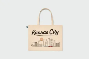 Kansas City Skyline Tote