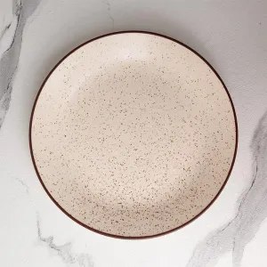 Kestha Quarter Plate - Beige