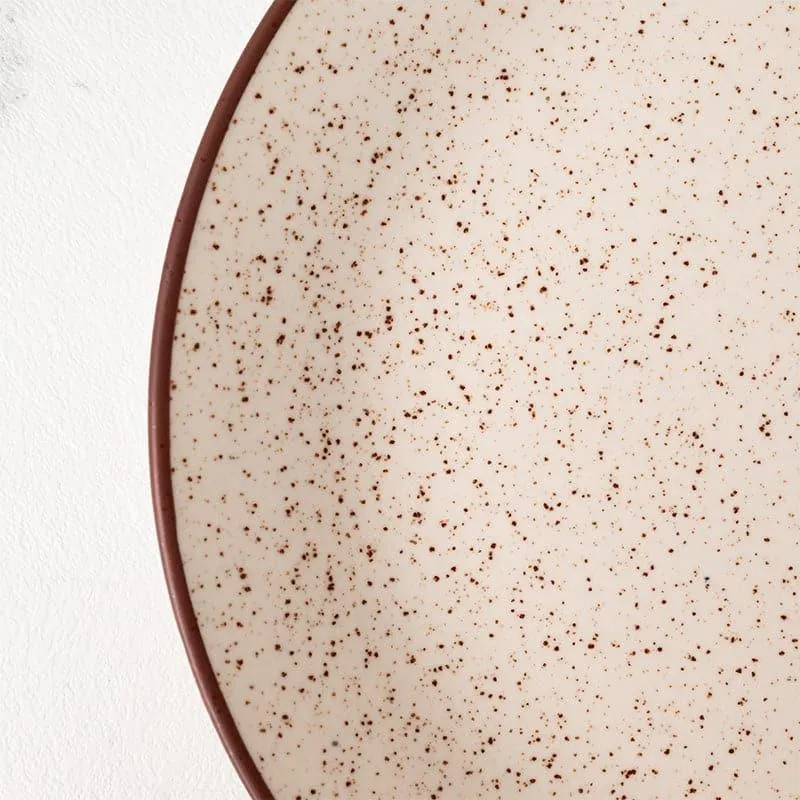 Kestha Quarter Plate - Beige