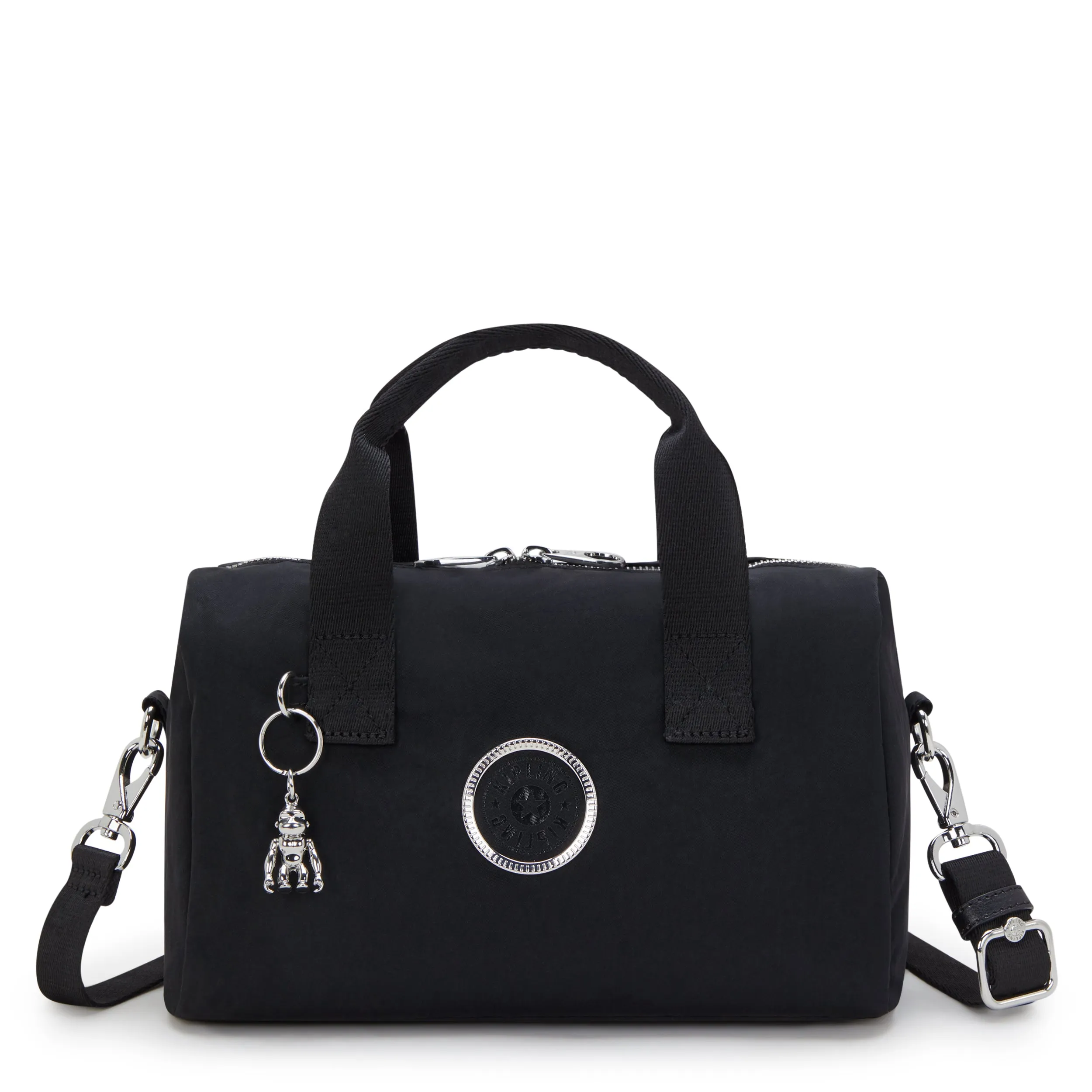 Kipling Bina M Black Spice Medium Handbag I3128-5JB