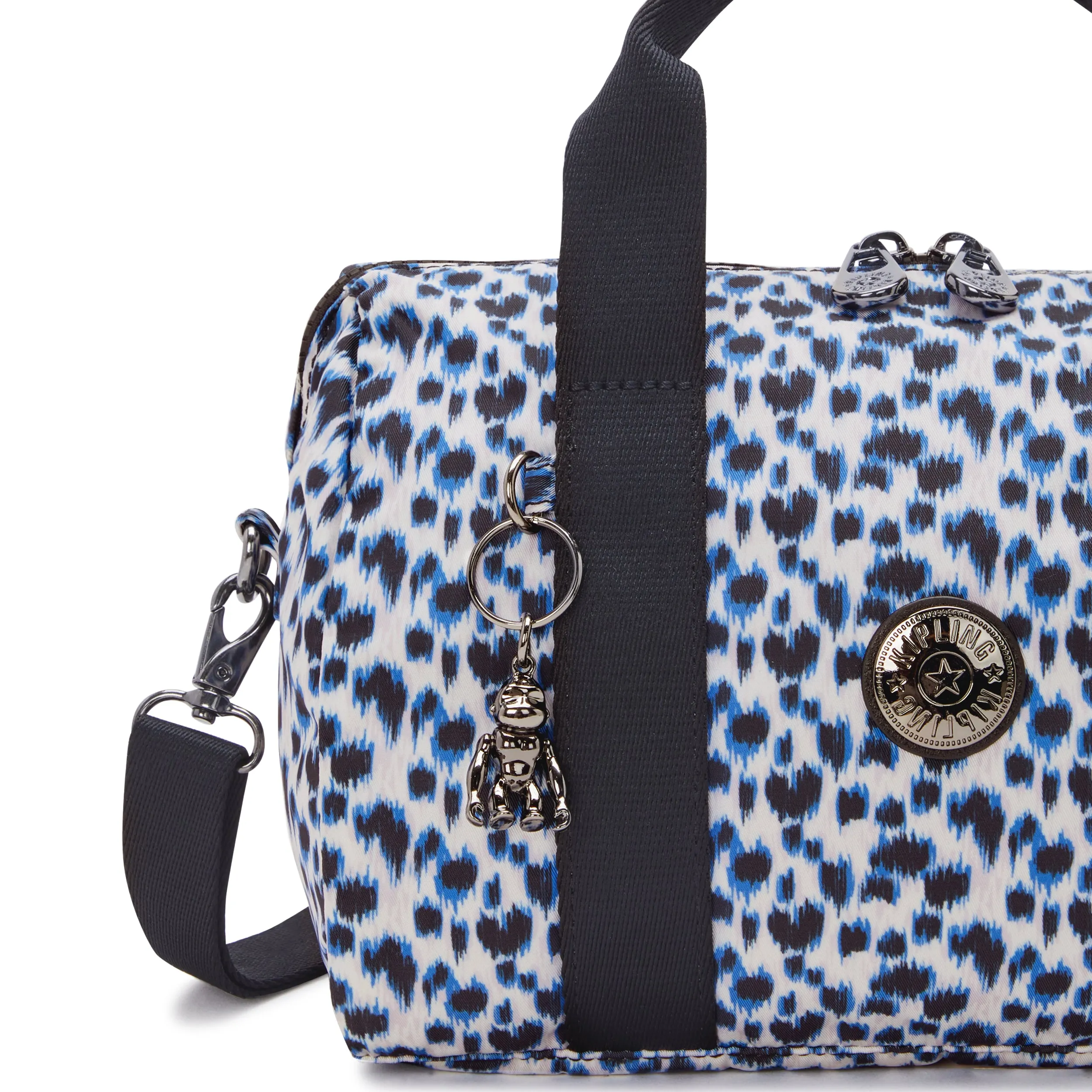 Kipling Bina M Curious Leopard Medium Shoulder Bag C2I7571-1HZ