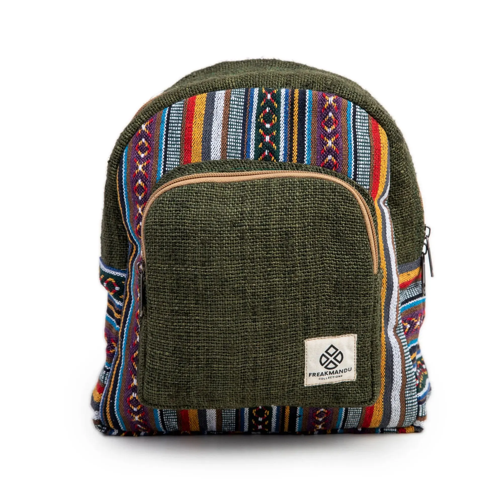 Mini Green Hemp Bag: On-The-Go Chic