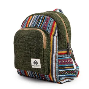 Mini Green Hemp Bag: On-The-Go Chic