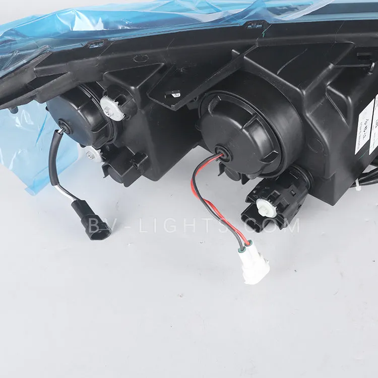 Modified headlight for 2014-2016 Honda City Upgrade to the Latest Style HID bulbs plug and play