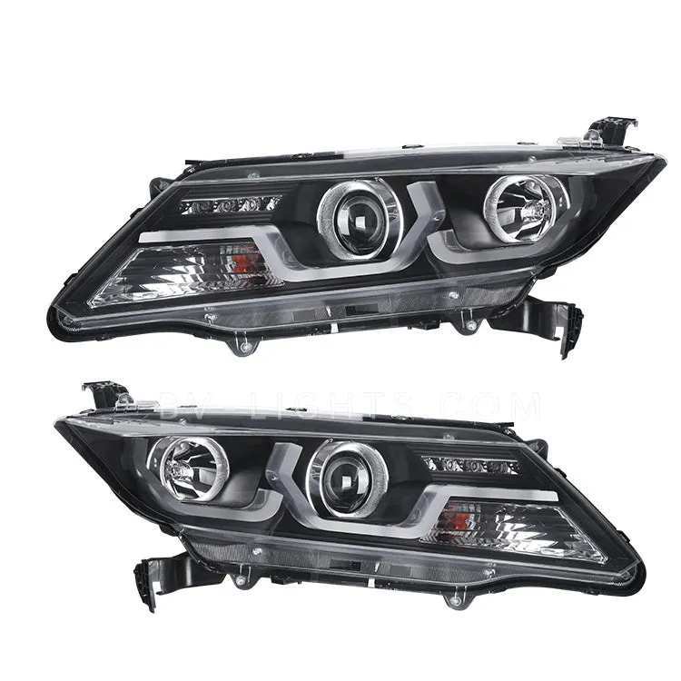 Modified headlight for 2014-2016 Honda City Upgrade to the Latest Style HID bulbs plug and play