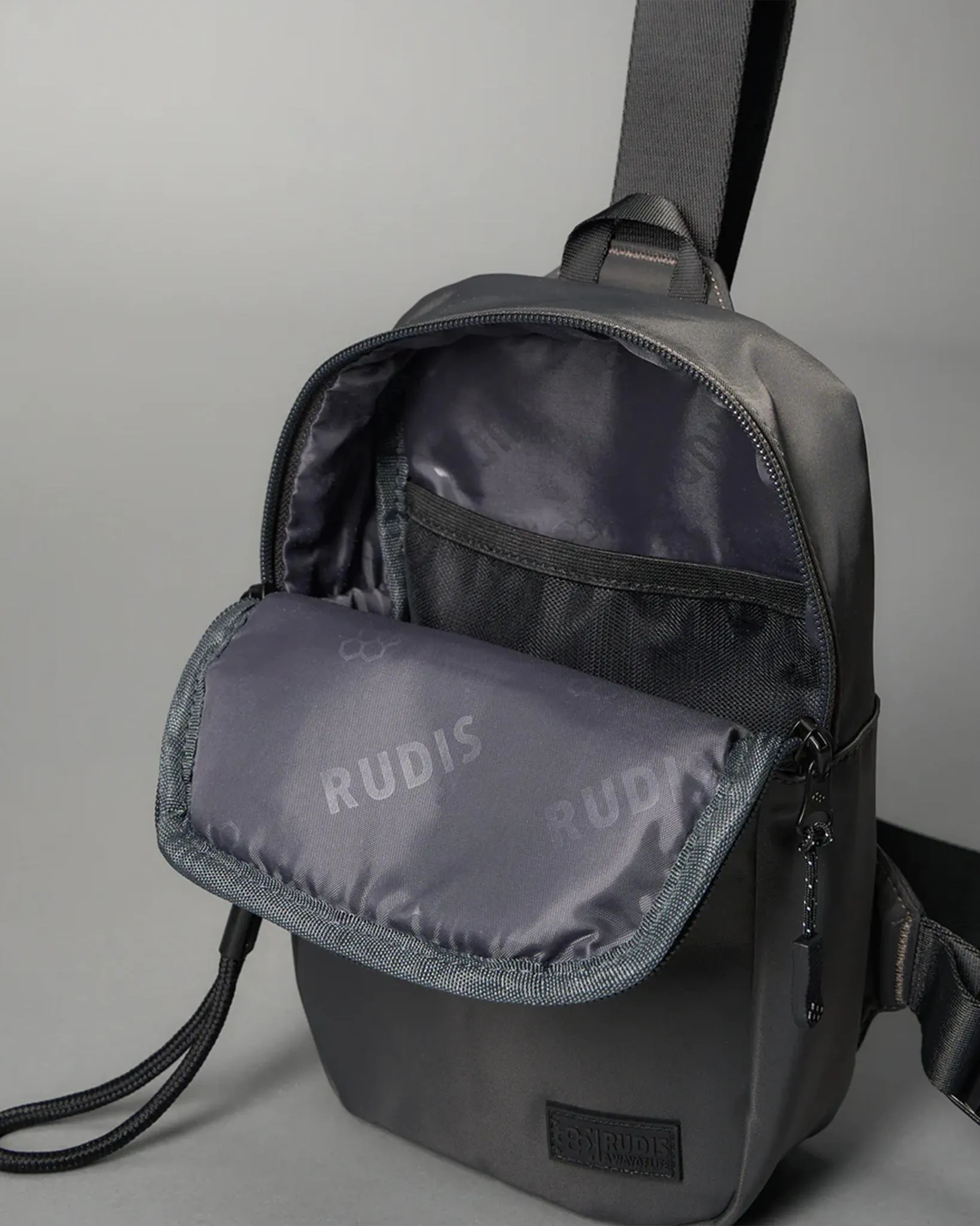 Odyssey Crossbody Pack - Charcoal