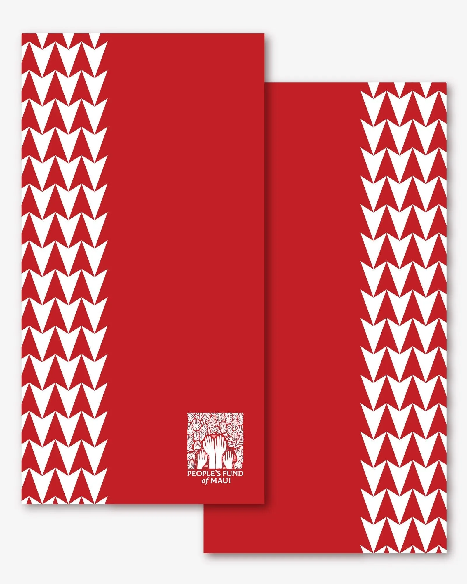 People's Fund of Maui Quick Dry Towel (Slowtide) - Red / White