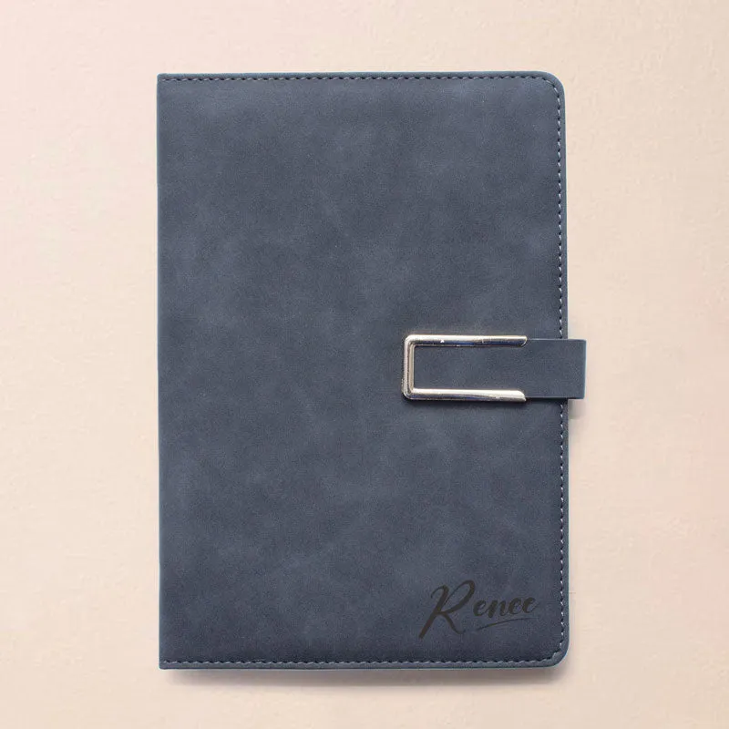 Personalised Executive A5 Magnetic Buckle Notebook
